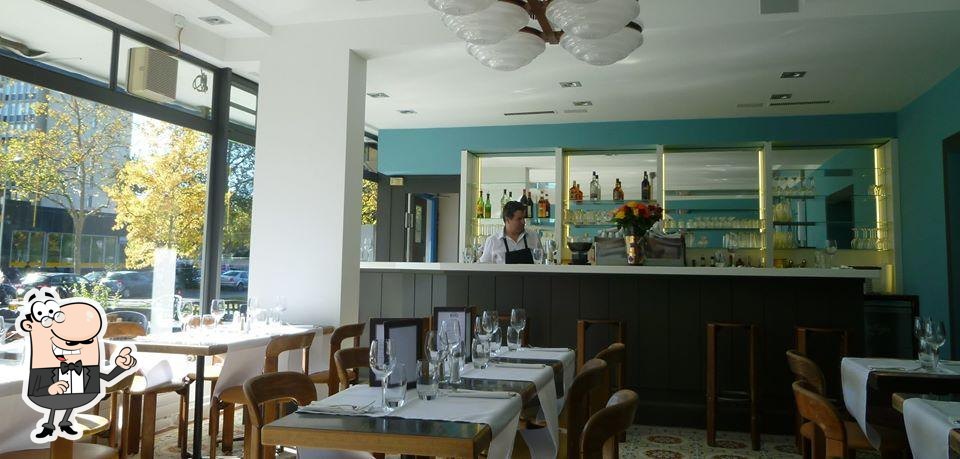 Le bar du Cafe Rio à Petit-Lancy